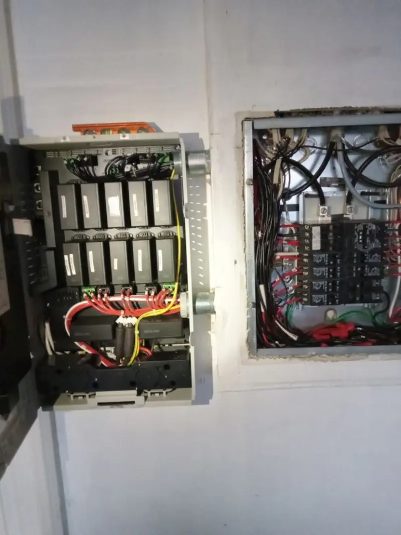Electrical panel upgrade completed for Commercial Electrician Services in Hopewell